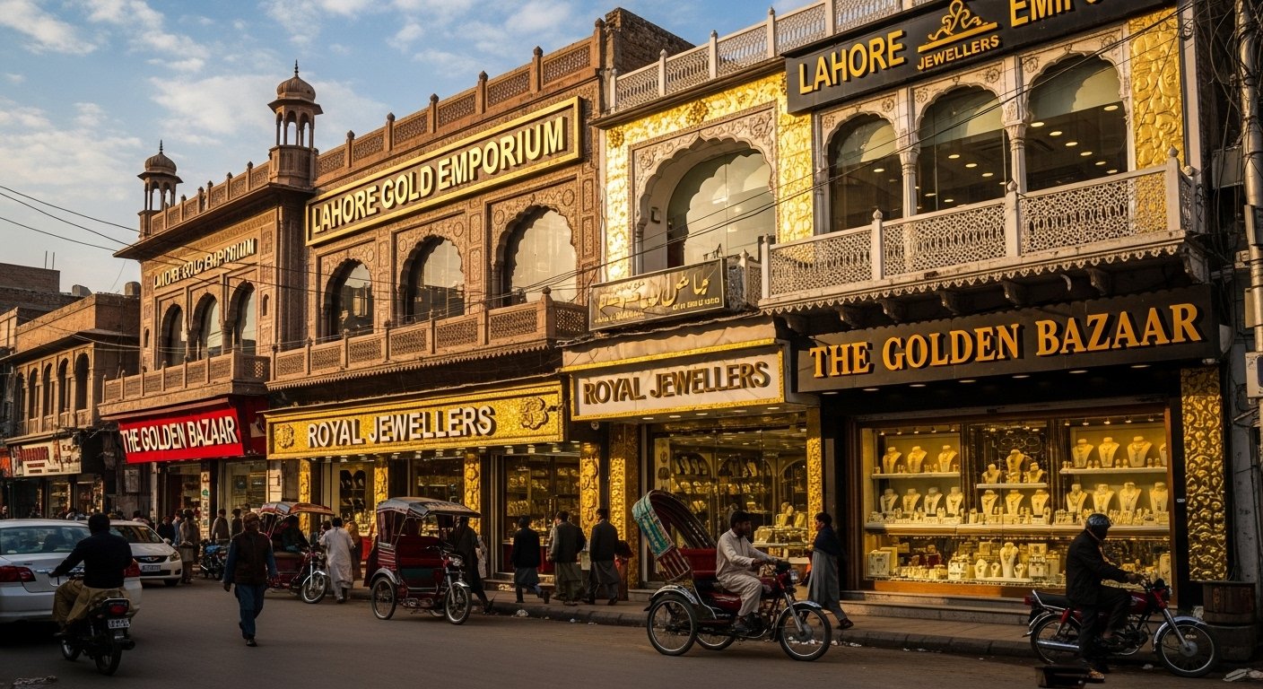 Gold Jewellers Shops In Lahore